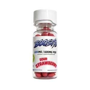 Boostd Kratom Extract Tablets Sour Strawberry 6000mg – 10ct (600mg/tab)