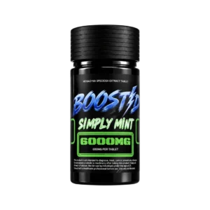 Boostd Kratom Extract Tablets Simply Mint 6000mg – 10ct (600mg/tab)